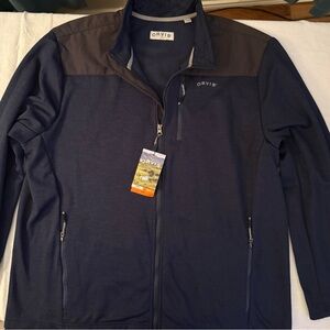 Orvis Men's Navy Lightweight Jacket NWT